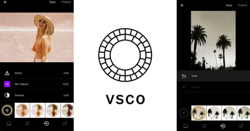 אפליקציית עיצוב vsco