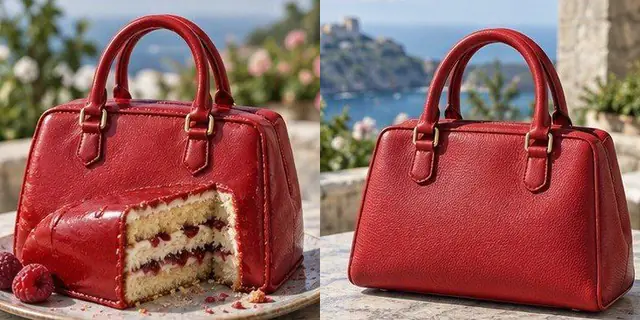לפני ואחרי עם הפקודה /cake: המוצר או הדמות שלכם כעוגה
