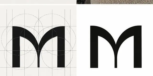 לפני ואחרי עם הפקודה /logogrid: הלוגו על רשת בנייה של מעצבים